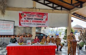 Kunker di Tompaso Raya, Pj Bupati Minahasa Dialog Dengan Pemerintah Setempat