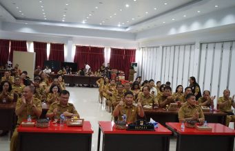 Pj Bupati Jemmy Kemendong Buka Kegiatan Gemilang 595 Minahasa