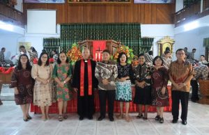 Hadiri HUT Ke-124 GMIM Sejahtera Kalawiran, Pj Bupati Jemmy Kumendong Dilantik Ketua Panitia Natal Pelsus Rayon Minahasa