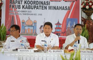 Pj Bupati Jemmy Kumendong Minta FKUB Jaga Persatuan dan Spirit Kebersamaan di Minahasa