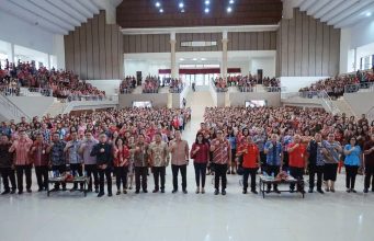 Dihadiri Wagub Sulut, Pj Bupati Jemmy Kumendong Pimpin Raker Pemkab Minahasa