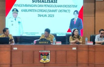 Diskominfo Minahasa Sosialisasi Pengembangan Dan Pengendalian Ekosistem Kabupaten Cerdas