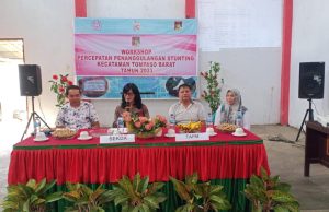 Sekda Minahasa Jadi Narasumber Percepatan Penanggulangan Stunting di Tompaso Barat