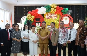 Pj Bupati Minahasa Bersama Pdt Ivone Awuy-Lantu Hadiri Penahbisan GPDI Agape Lemoh