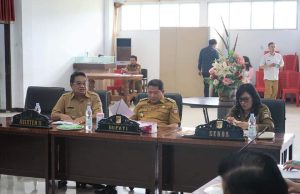 Pj Bupati Minahasa Ikuti Rakor Pengendalian Bersama Mendagri