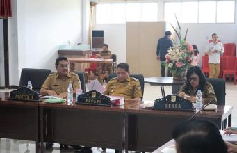 Pj Bupati Minahasa Ikuti Rakor Pengendalian Bersama Mendagri