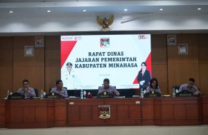 Pj Bupati Minahasa Pimpin Rapat Dinas Bahas Realisasi Anggaran