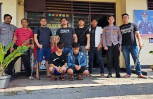 Tim Resmob Polres Minahasa Ringkus Pelaku Keributan Dengan Sajam di Leleko Remboken