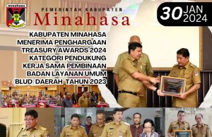Minahasa Terima Treasury Award 2024 Dari Kemenkeu RI
