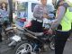 Satlantas Polres Minahasa Razia Knalpot Brong Kendaraan Bermotor
