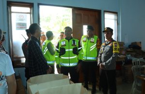 Kapolda Sulut Kunjungi Gudang Logistik Pemilu KPU Minahasa