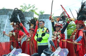 Kapolda Sulut Gunakan Sepeda Motor Patroli Di Tanah Minahasa