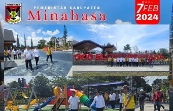 Sekda Minahasa Tinjau Progres Pembangunan Lapangan Sam Ratulangi Tondano