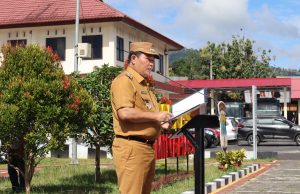 Pj Bupati Minahasa Pimpin Apel Kesiapan Pemilu 2024