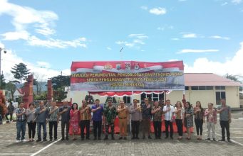 Simulasi Rangkaian Pengamanan TPS Pemilu 2024, Pj Bupati Minahasa Sebut Penting Dilakukan