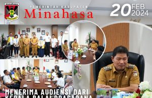 Pj Bupati Minahasa Beraudiensi Dengan Kepala Balai Prasarana Pemukiman Wilayah Sulut