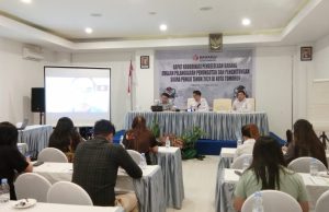 Bawaslu Tomohon Gelar Rakor Pengelolaan Barang Dugaan Pelanggaran Pemilu 2024