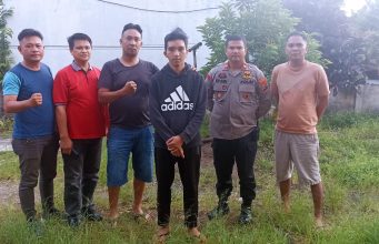 Polsek Langowan Amankan Pelaku Penganiayaan Brutal di Desa Amongena 3