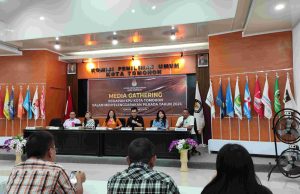 KPU Tomohon Gelar Media Gathering Bahas Kesiapan Penyelenggaraan Pilkada 2024