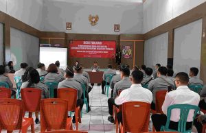 Lapas Kelas IIB Tondano Sosialisasikan Tata Cara Penjatuhan Hukuman Disiplin