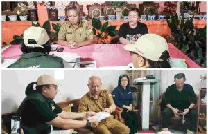 Jajaran Pejabat Pemkab Di-Coklit Pantarlih KPU Minahasa