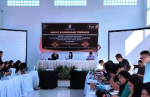 KPU Minahasa Gelar Rakor Terpadu Persiapan Rekapitulasi dan Penetapan DPS