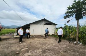 Satreskrim Polres Minahasa Cek Lokasi Yang Diduga Lokasi Penimbunan BBM Jenis Solar Bersubsidi