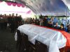 Pemakaman Alm Briptu Andrew Mewengkang, Polres Minahasa Berikan Penghormatan Terakhir