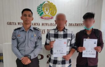 Dua WBP Lapas Tondano Terima Pembebasan Bersyarat Usai Jalani Program Pembinaan