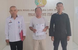 Program Cuti Bersyarat, Satu Orang Napi Lapas Kelas IIB Tondano Dibebaskan