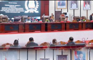 DPRD Manado Gelar Rapat Paripurna Pembicaraan Tingkat I Ranperda APBD 2025