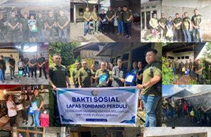 Lapas Tondano Gelar Bakti Sosial, Bagikan Sembako Untuk Keluarga WBP