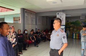 Kabag Tata Usaha Kanwil Ditjenpas Sulut Pantau Pelayanan Kunjungan Libur Nasional di Lapas Tondano
