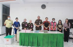 Kejari Minahasa Terima Pengembalian Kerugian Negara Dalam Perkara Tipikor TPG dan Gaji THL Dinas Pendidikan 2023