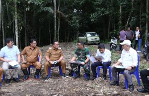 Bupati Minahasa Dampingi Tim Kementerian Pertahanan Tinjau Pembangunan SMA Unggul Garuda