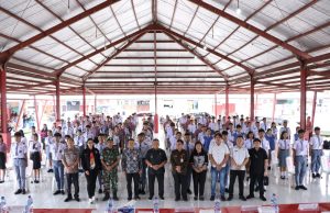 Bupati Robby Dondokambey Tinjau Pelaksanaan Tes Wawancara Calon Paskibraka Minahasa