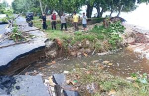 Pemkab Minahasa Berkoordinasi Dengan BPJN Sulut Atasi Abrasi di Pantai Bulotoan Rerer