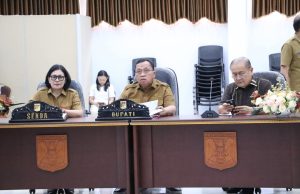 Bupati Minahasa Ikuti Rakor Pengendalian Inflasi dan Sosialisasi Sekolah Unggul Garuda
