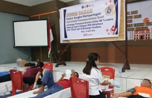 Momen HBP ke-61, Lapas Kelas IIB Tondano Gelar Donor Darah