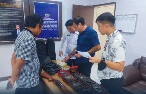 Lapas Tondano Terima Kunjungan Intelkam Polres Minahasa untuk Cek Senjata Api