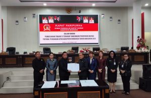 DPRD Minahasa Sahkan Ranperda APBD Perubahan 2025
