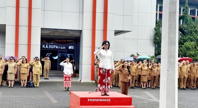 Pemkab Minahasa Gelar Upacara Peringatan HUT Ke-61 Provinsi Sulawesi Utara