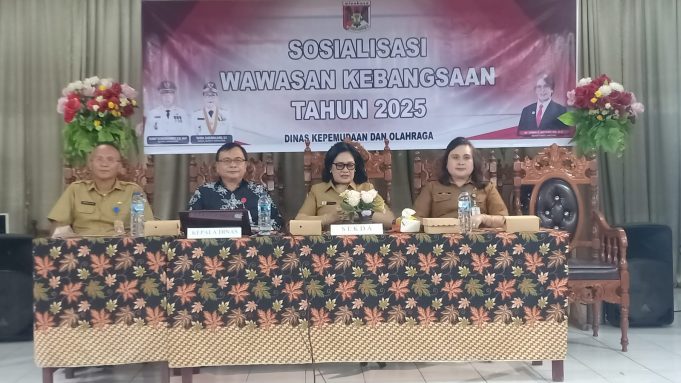 Sekda Minahasa Buka Sosialisasi Wawasan Kebangsaan di SLA Tompaso