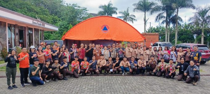 BPBD Minahasa Libatkan Pramuka Dalam Pelatihan Pencegahan dan Mitigasi Bencana