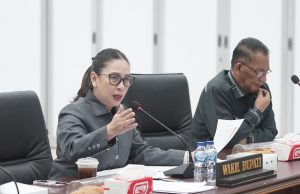 Pimpin Rapat Evaluasi MCSP, Wakil Bupati Minahasa Tegaskan Pentingnya Sinergitas Antar Perangkat Daerah