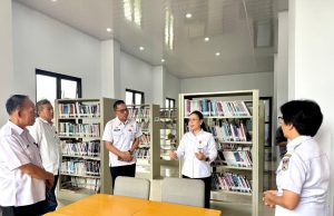 Tinjau Perpustakaan Daerah, Wakil Bupati Minahasa Tekankan Pentingnya Modernisasi dan Digitalisasi Layanan