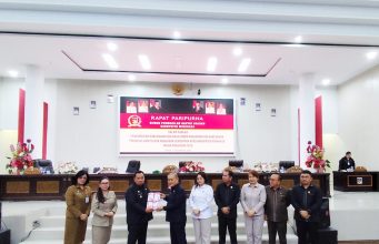 Dipimpin Robby Longkutoy, DPRD Minahasa Gelar Paripurna Penyampaian KUA-PPAS APBD 2026 oleh Bupati