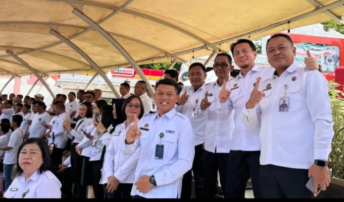 Lapas Tondano Turut Meriahkan Peringatan Satu Tahun Kemenimipas di TKB Manado