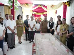 Jajaran Pemkab Minahasa Hadiri Ibadah Penghiburan Almarhumah Lenny Runtu