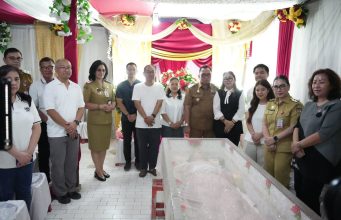 Jajaran Pemkab Minahasa Hadiri Ibadah Penghiburan Almarhumah Lenny Runtu